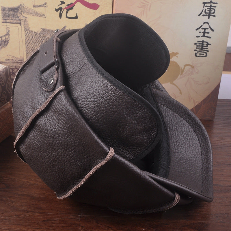 Outdoor Leisure Middle-aged And Elderly Peaked Cap Winter