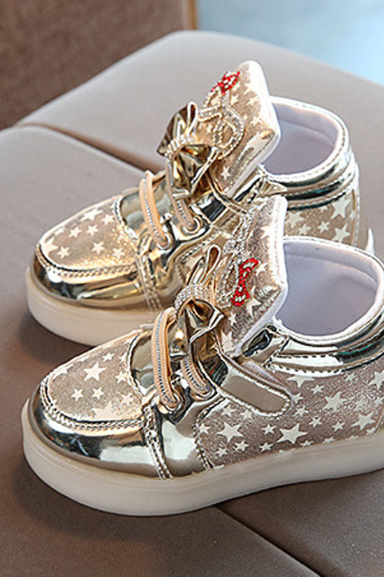 Velcro Flashing Luminous Kids Shoes