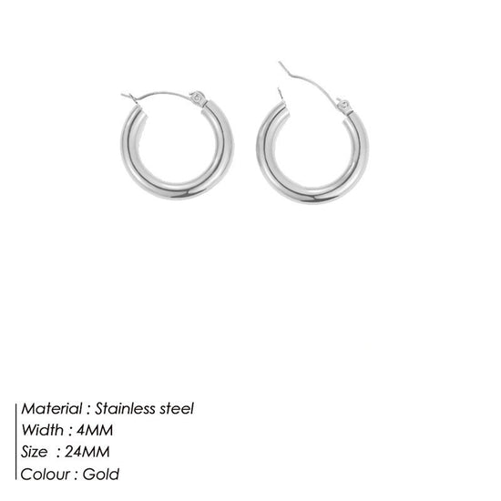 Women's Stainless Steel Fabulous Personality Earrings