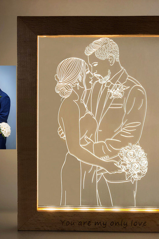 Photo Frame Night Light Creative Gifts Customized Children's Gifts