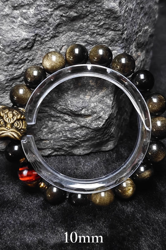 Women's Retro Easy Matching Natural Silver Stone Bracelet