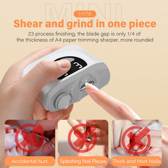 Electric Nail Clippers Nail Piercing Device Cutting And Grinding