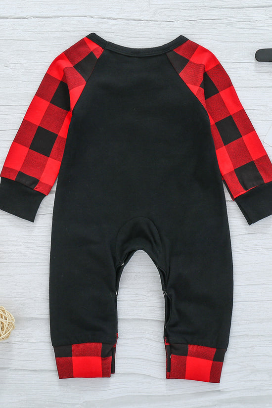 Children's Christmas Kids Long Sleeve Romper