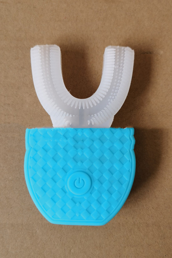 Waterproof U Type Tooth Brush Whitening Blue Light USB Charging