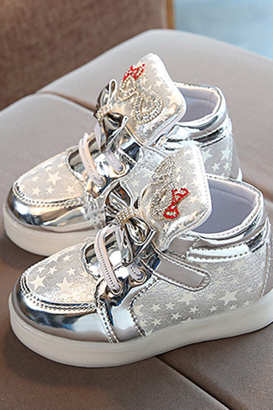 Velcro Flashing Luminous Kids Shoes