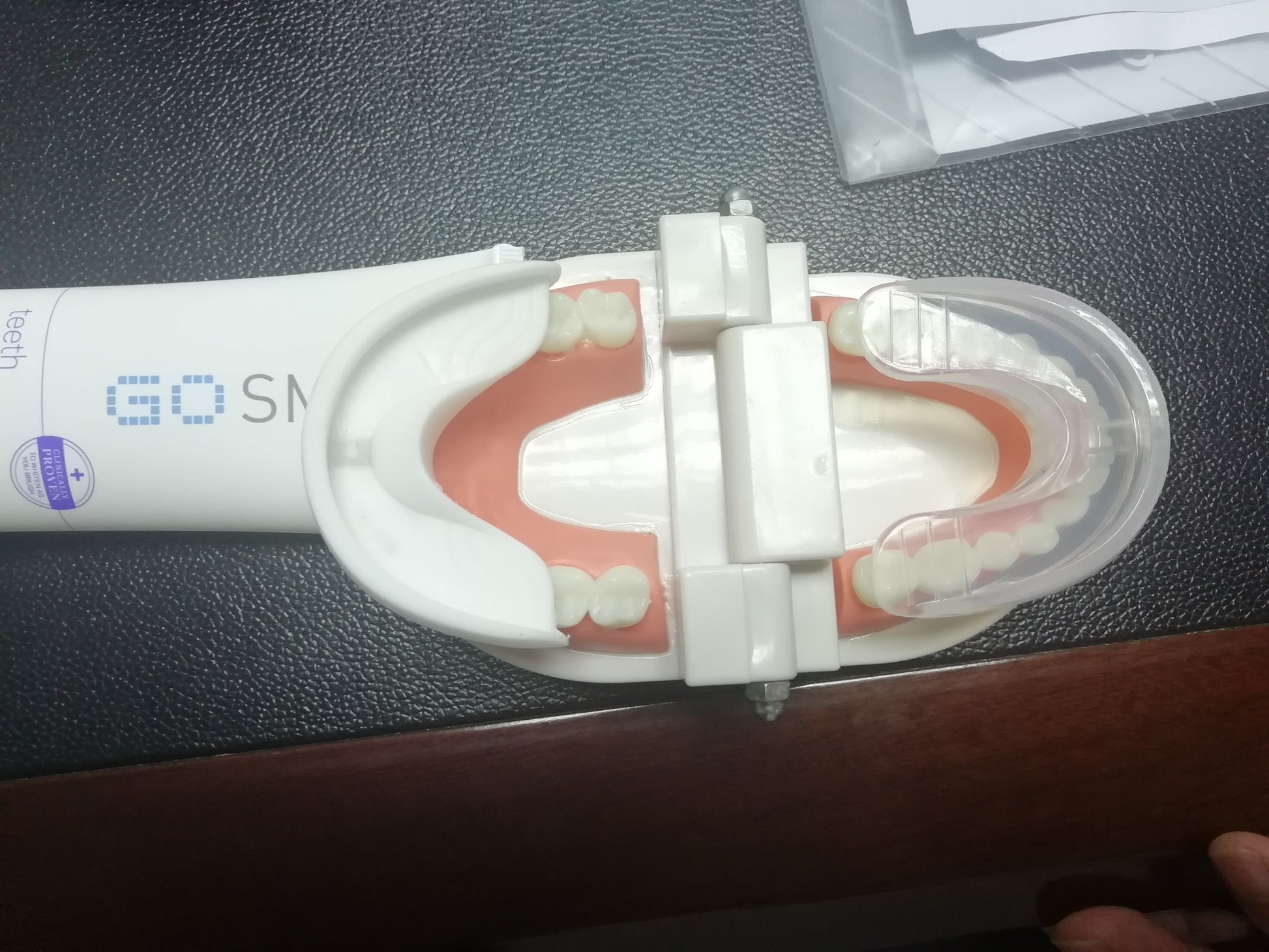 Waterproof U Type Tooth Brush Whitening Blue Light USB Charging