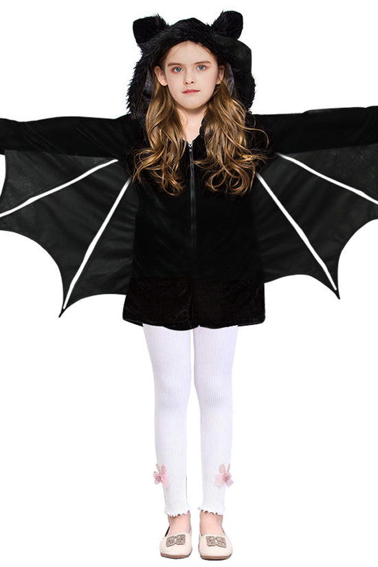 New Halloween Kids Costume Bat Cape