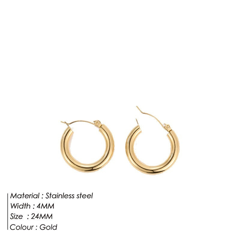 Women's Stainless Steel Fabulous Personality Earrings