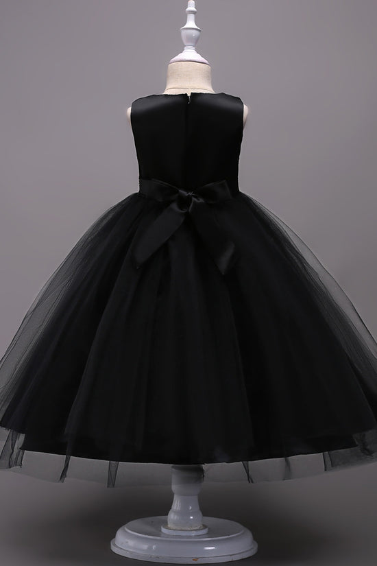 4-15 years embroidered Kids Dress