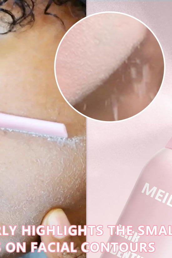 Hair Identifier Spray for Face Shaving