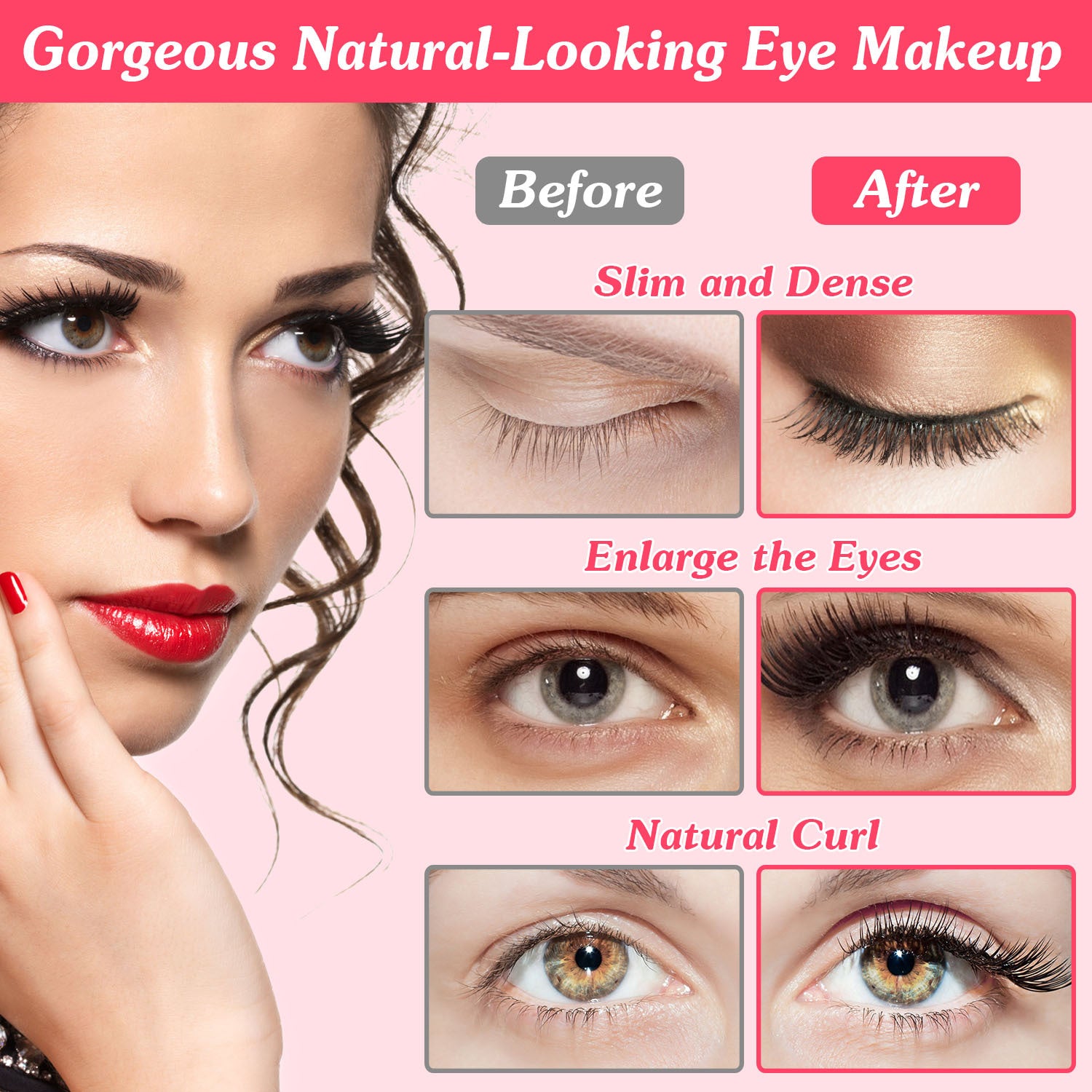 CaedreaLash™ Eyelash Curler Electric Mini Lash Curler