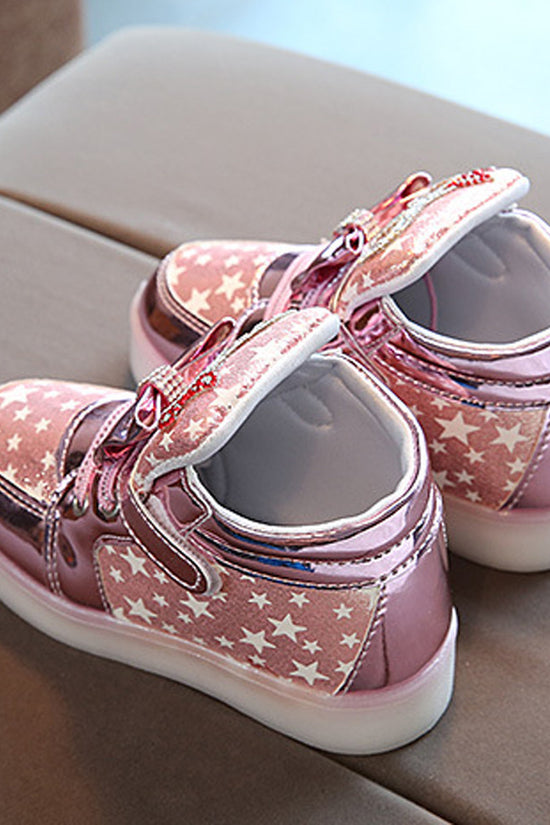 Velcro Flashing Luminous Kids Shoes
