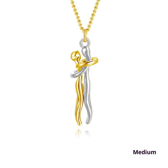 Embrace Emotional Expression Collarbone Pendant Necklace