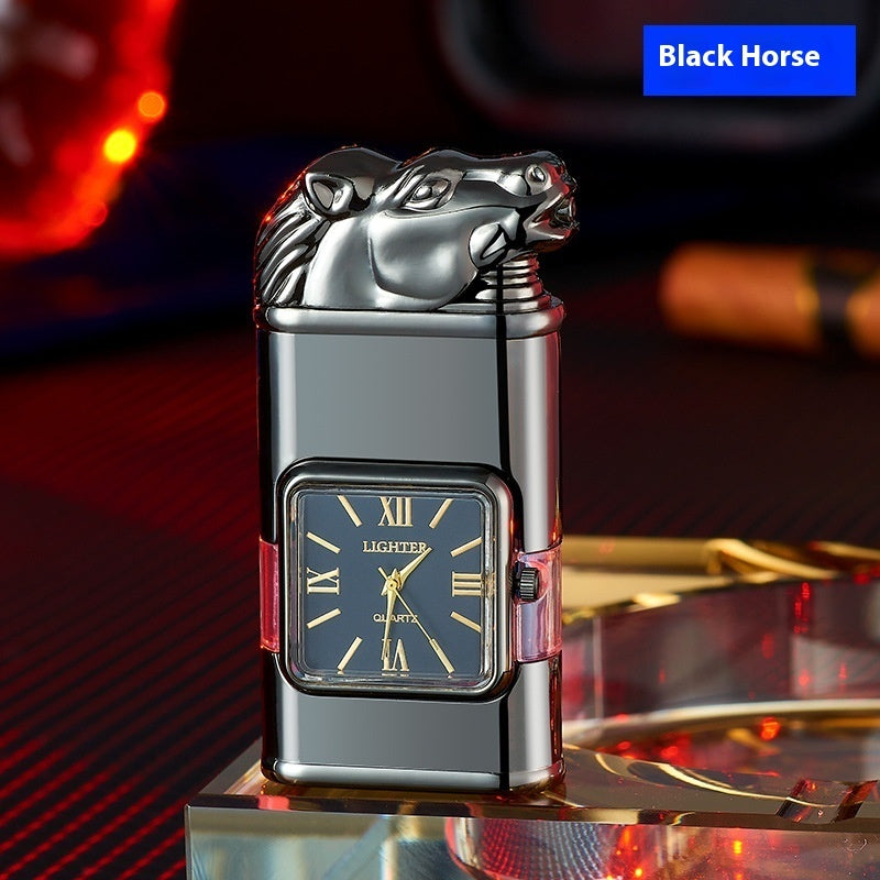 3D Pattern Double Fire Lighter Multifunctional