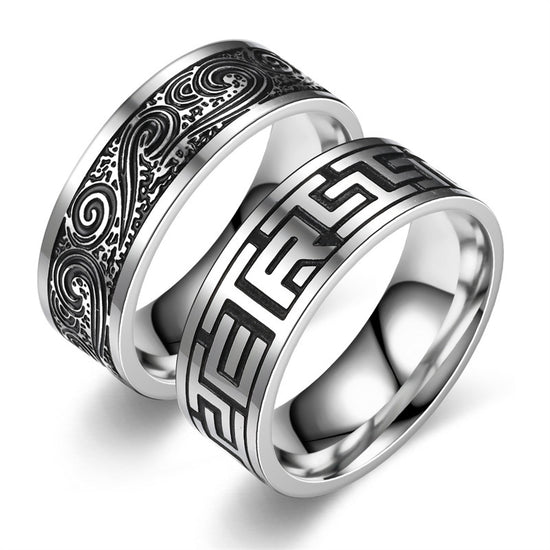 Titanium Steel Men's Ring