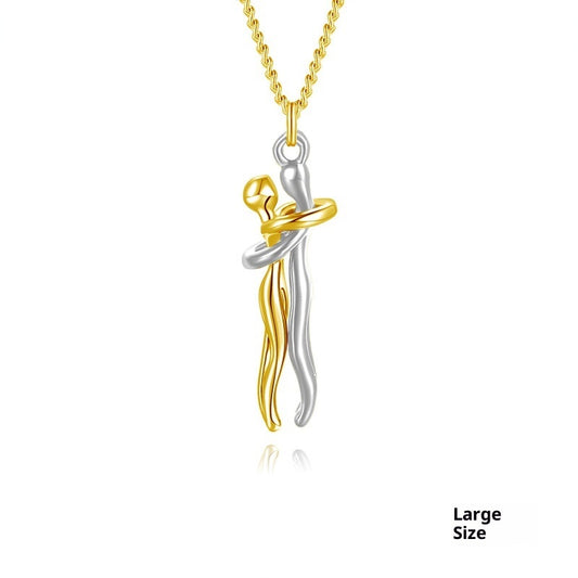 Embrace Emotional Expression Collarbone Pendant Necklace