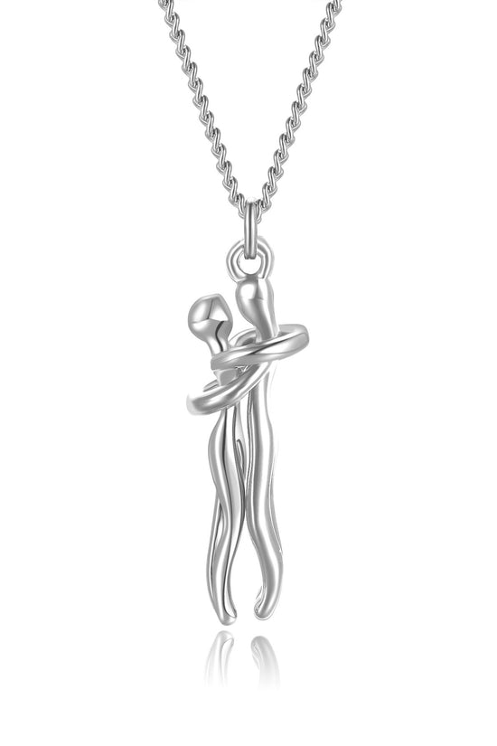Embrace Emotional Expression Collarbone Pendant Necklace