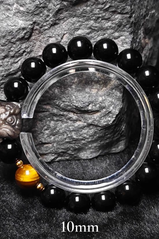 Women's Retro Easy Matching Natural Silver Stone Bracelet