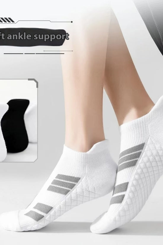 Men's Sports Socks Thick Towel Bottom Shock Absorption Non-slip Anti-sweat