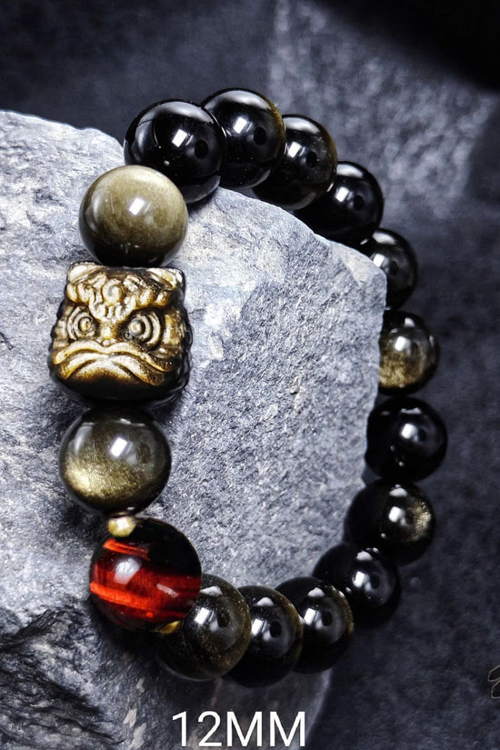 Women's Retro Easy Matching Natural Silver Stone Bracelet