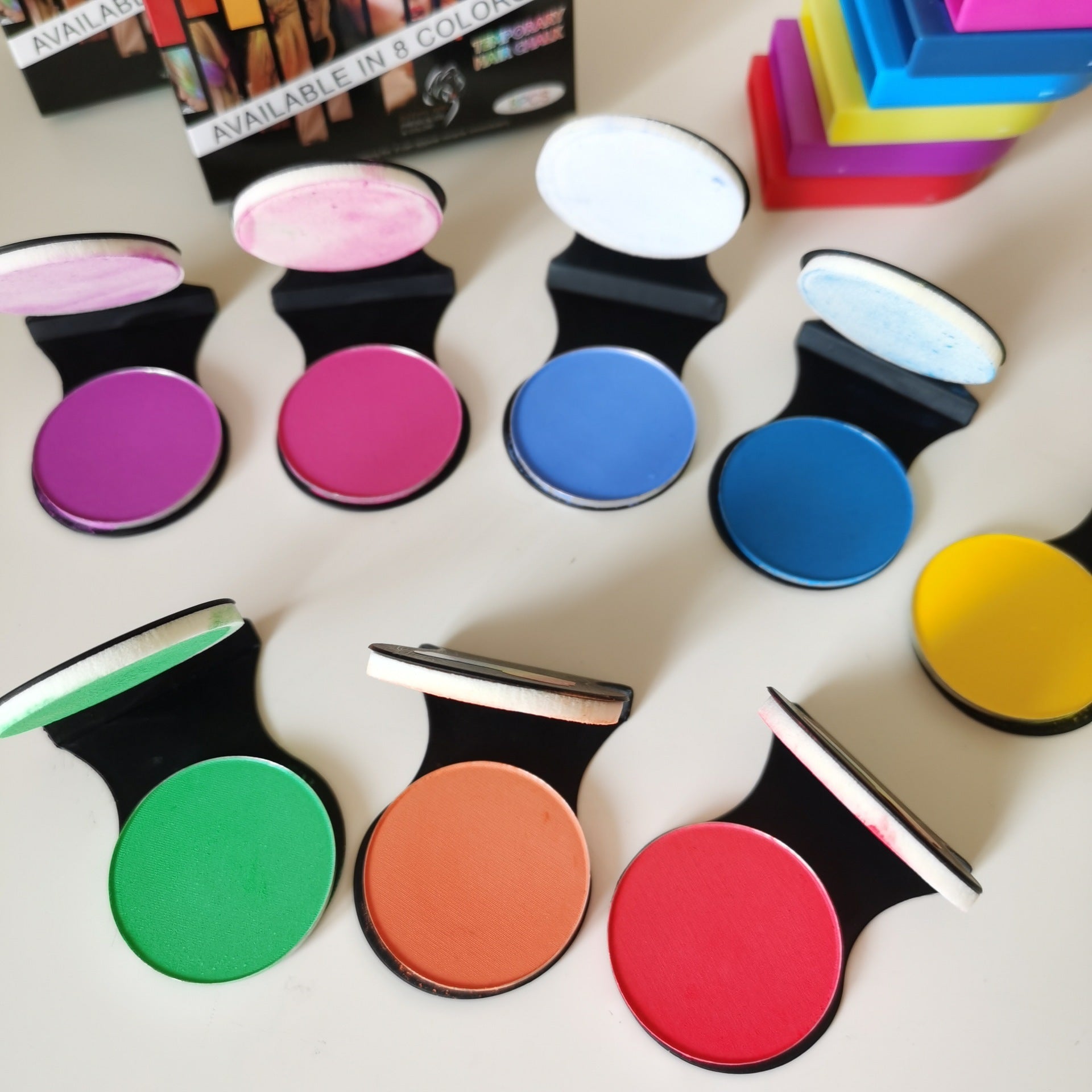 8-color Set Disposable Hair Dye