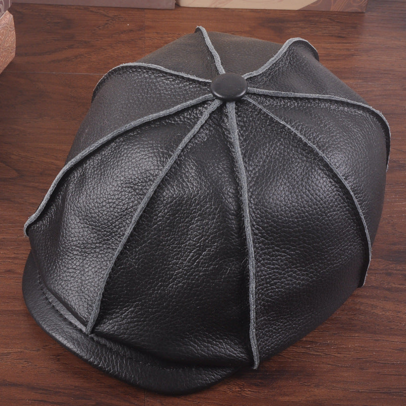 Outdoor Leisure Middle-aged And Elderly Peaked Cap Winter