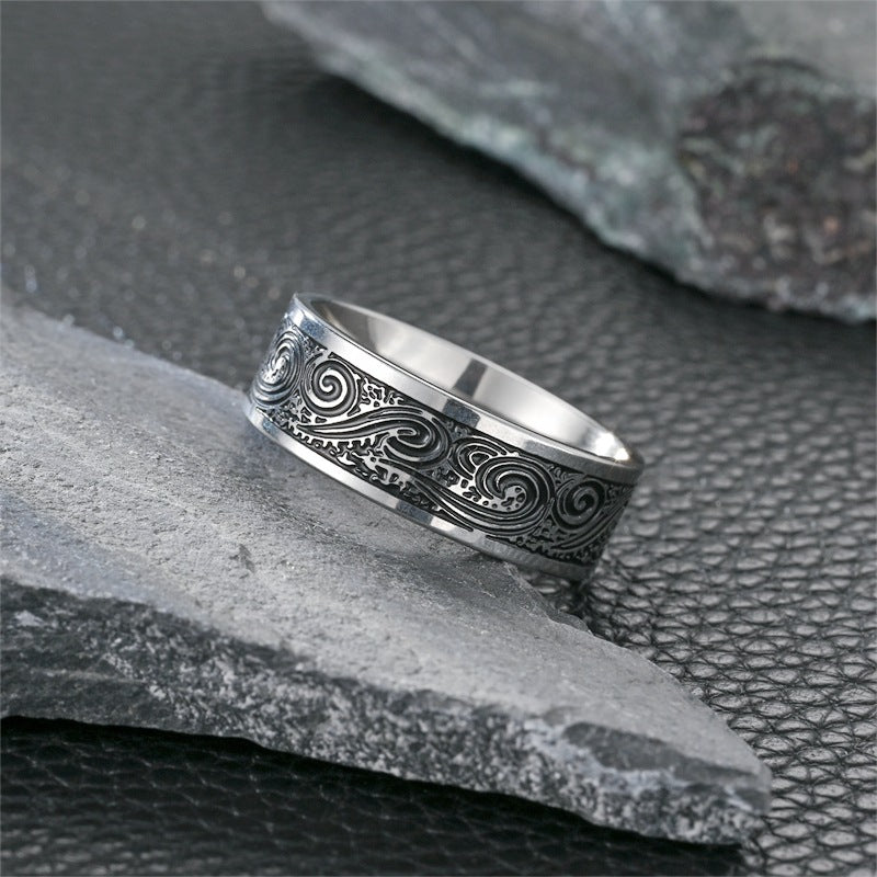 Titanium Steel Men's Ring