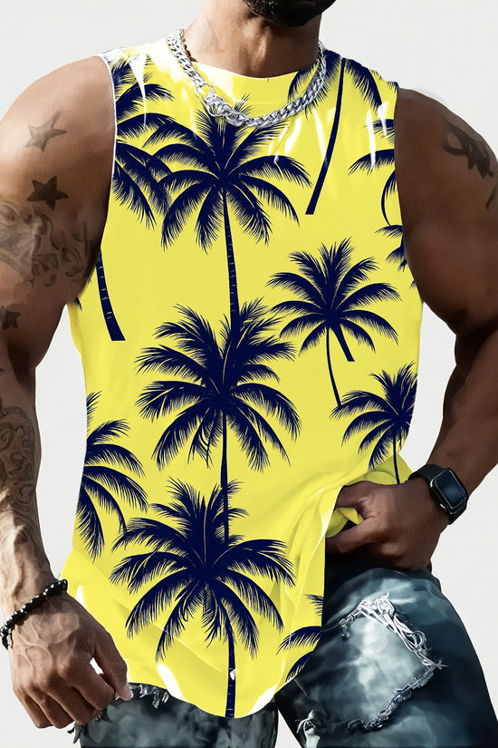 Full Printed Vest Made Of Polyester Material