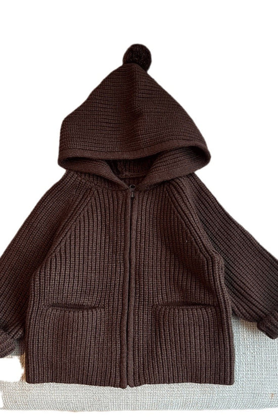 Western Style Kids' Sweater Knitted Cardigan