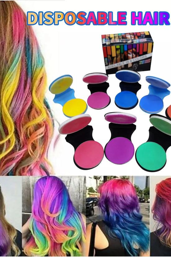 8-color Set Disposable Hair Dye