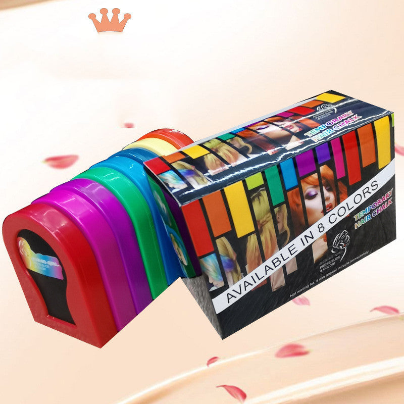 8-color Set Disposable Hair Dye