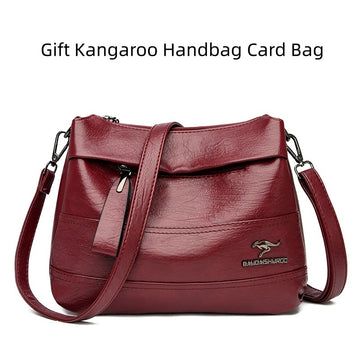 Wine Red Gift Card Bag