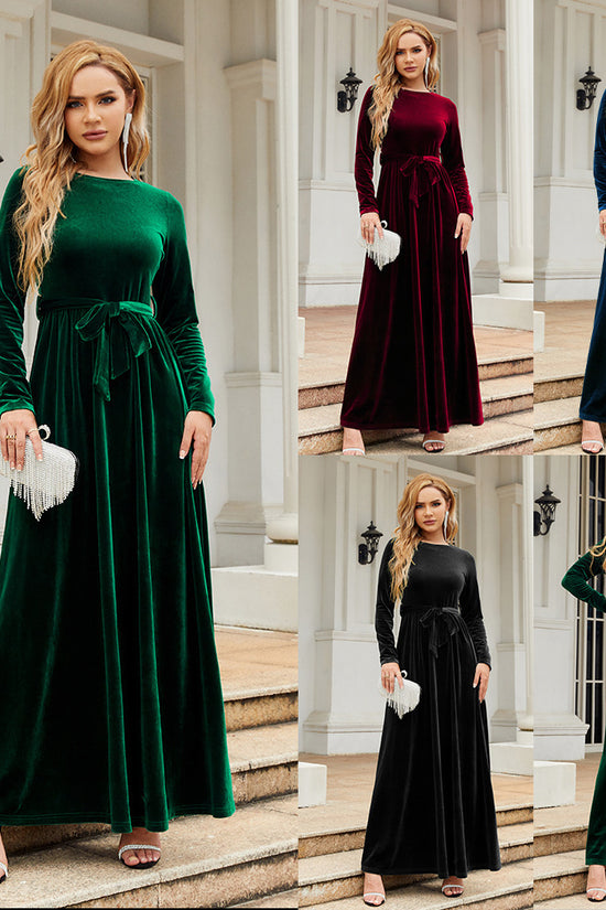 Elegant And Elegant Lady's Long Dress