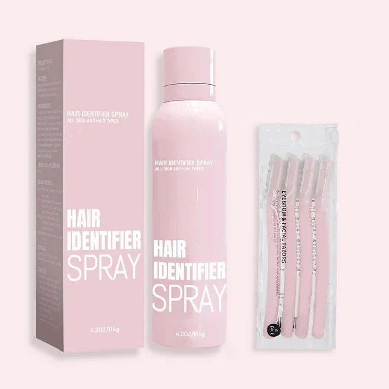 Hair Identifier Spray for Face Shaving